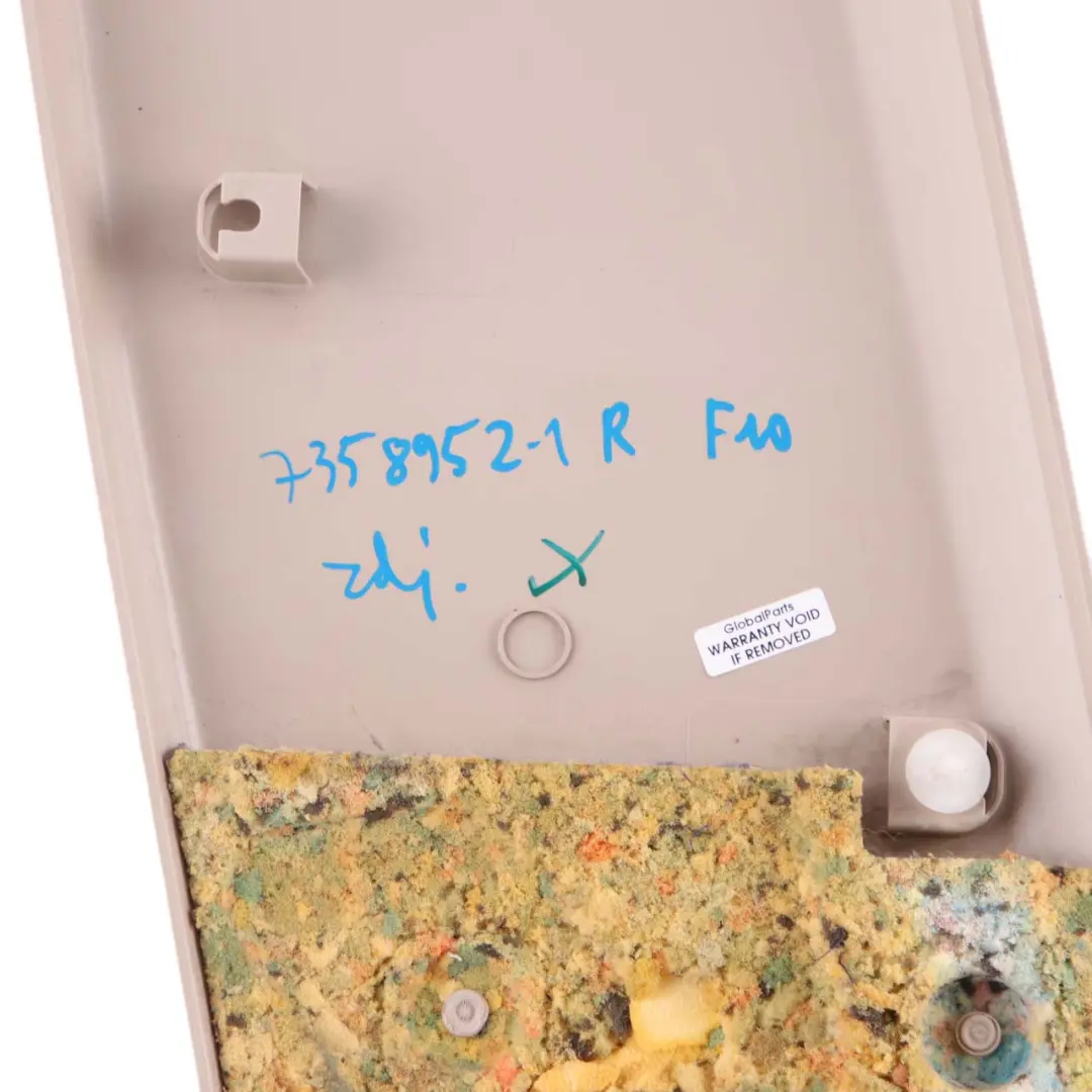 BMW F10 F11 Inferior Pilar B Columna Dirección Derecha Oyster 7352110 - SKU 7297922 - Número de pieza 7297922 