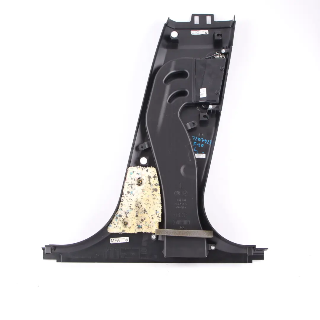  Pillar Cover BMW F10 F11 B-Column Trim Air Vent Bottom Left N/S Black 9116353 - SKU 7297923 - Part number 7297923
