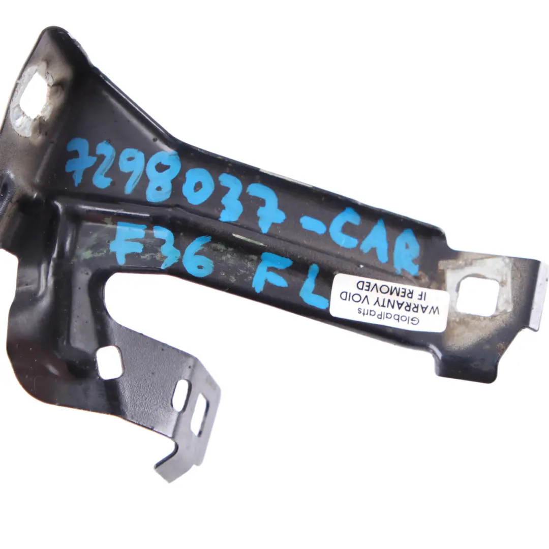  Fender Mount BMW F30 F31 F32 Front Wing Panel Left N/S Bracket Carbon Black - SKU 7298037-CAR - Part number 7298037