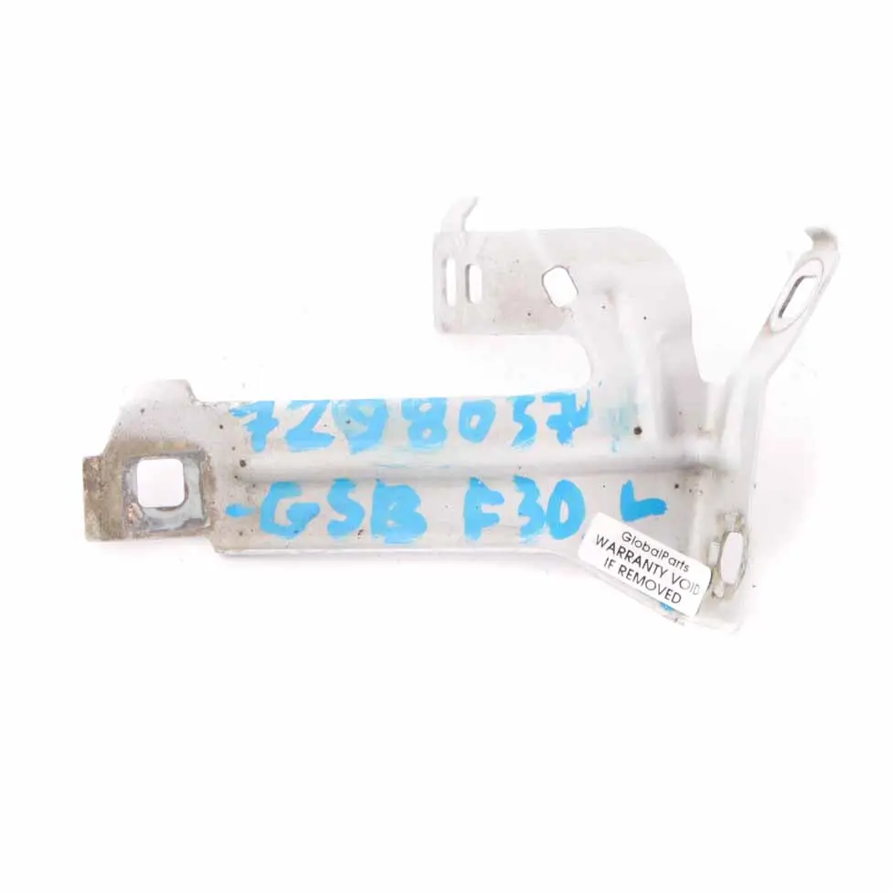 Front Wing Panel Left N/S Bracket Mount Holder Glacier Silver - A83 to BMW F30 F32 with Part number 7298037 BMW F30 F32 Front Wing Panel Left N/S Bracket Mount Holder Glacier Silver - A83 - SKU 7298037-GSB - Part number 7298037