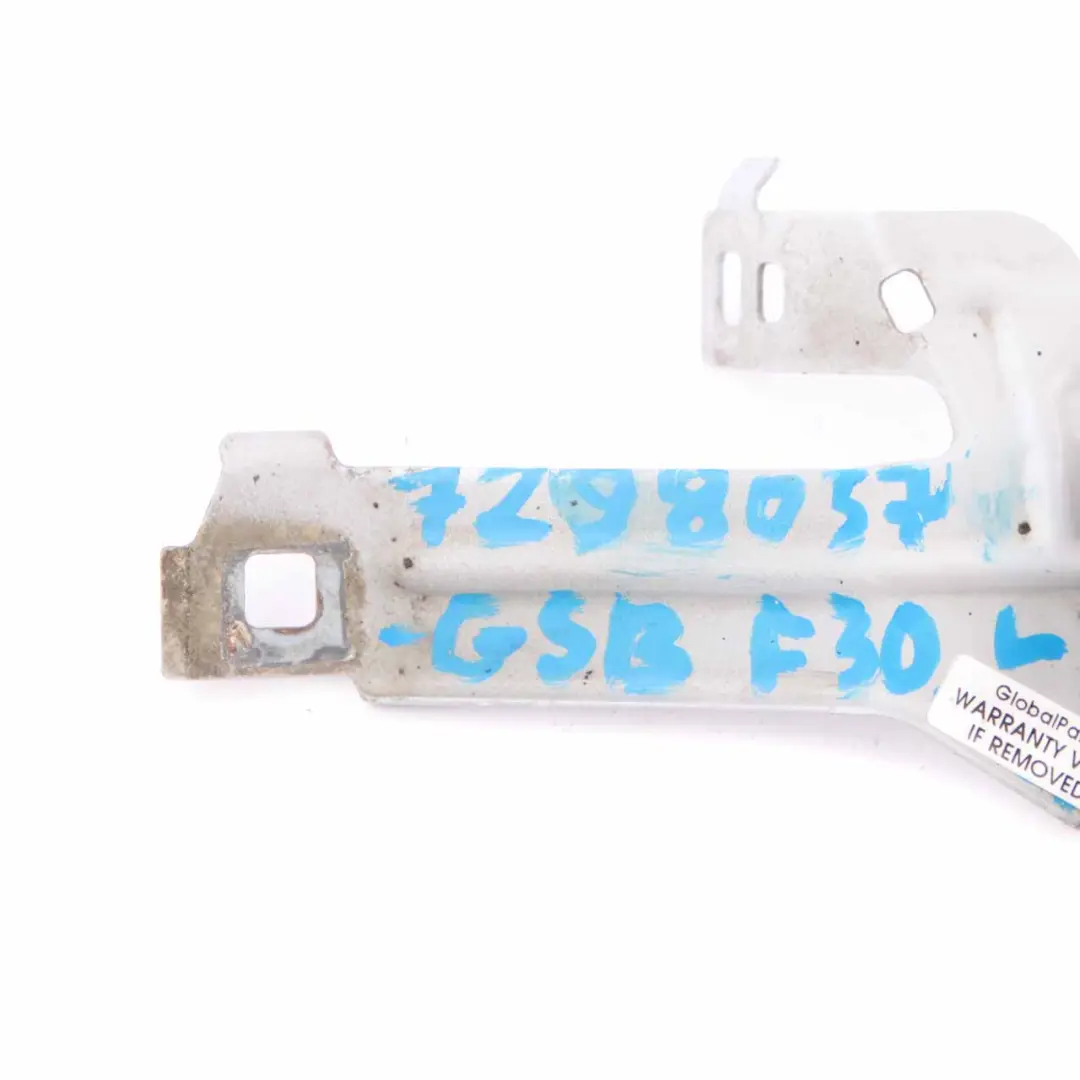 Front Wing Panel Left N/S Bracket Mount Holder Glacier Silver - A83 to BMW F30 F32 with Part number 7298037 BMW F30 F32 Front Wing Panel Left N/S Bracket Mount Holder Glacier Silver - A83 - SKU 7298037-GSB - Part number 7298037