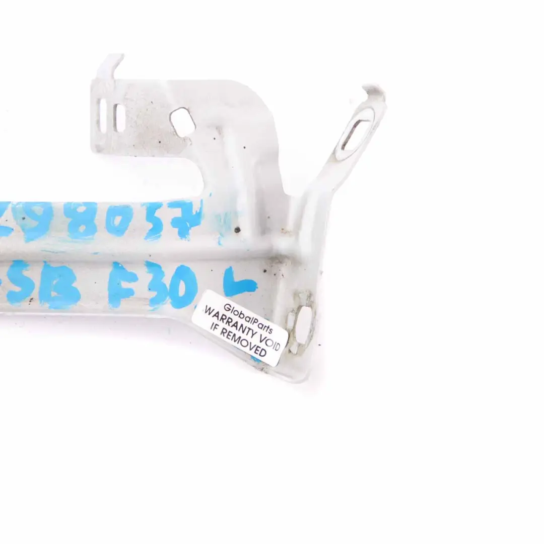 Soporte Panel Ala Delantero Izquierdo Plata Glaciar A83 para BMW F30 F32 con número de pieza 7298037 BMW F30 F32 Soporte Panel Ala Delantero Izquierdo Plata Glaciar A83 - SKU 7298037-GSB - Número de pieza 7298037