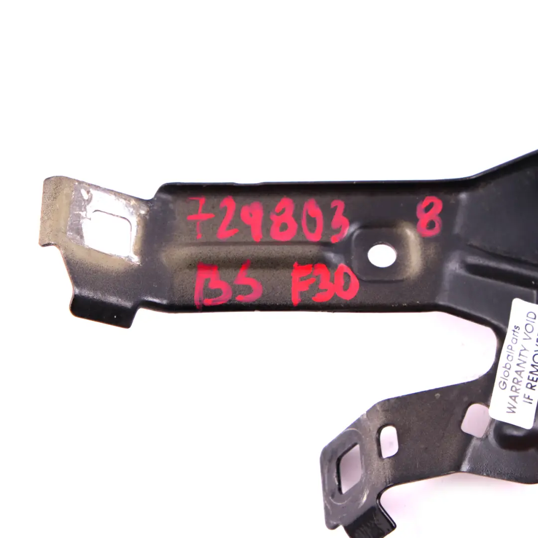 BMW F30 F32 Front Wing Panel Bracket Mount Holder Right O/S Black Sapphire - 475 - SKU 7298038-BS - Part number 7298038