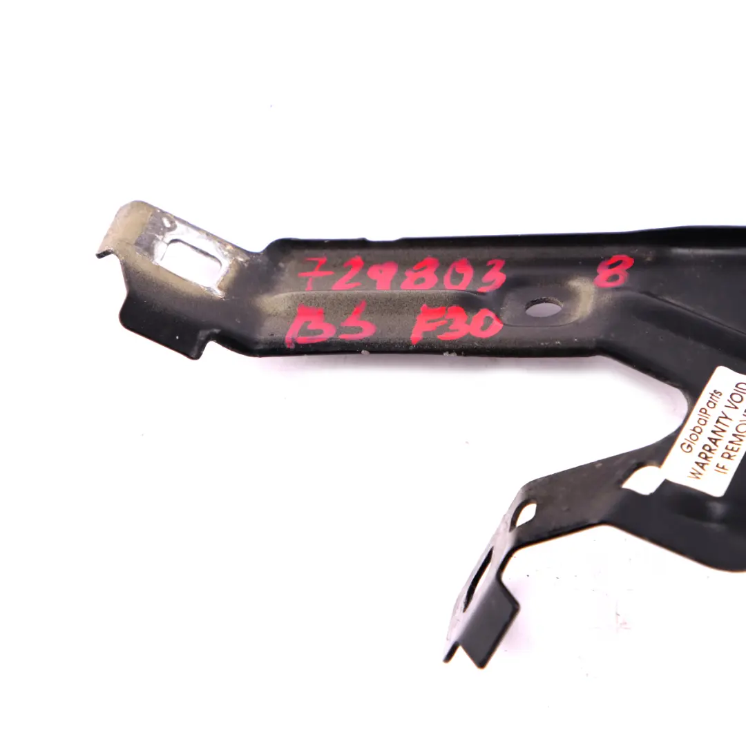 BMW 3 4 F30 F32 Front Wing Panel Right O/S Bracket Mount Holder Black Sapphire - SKU 7298038-BS - Part number 7298038