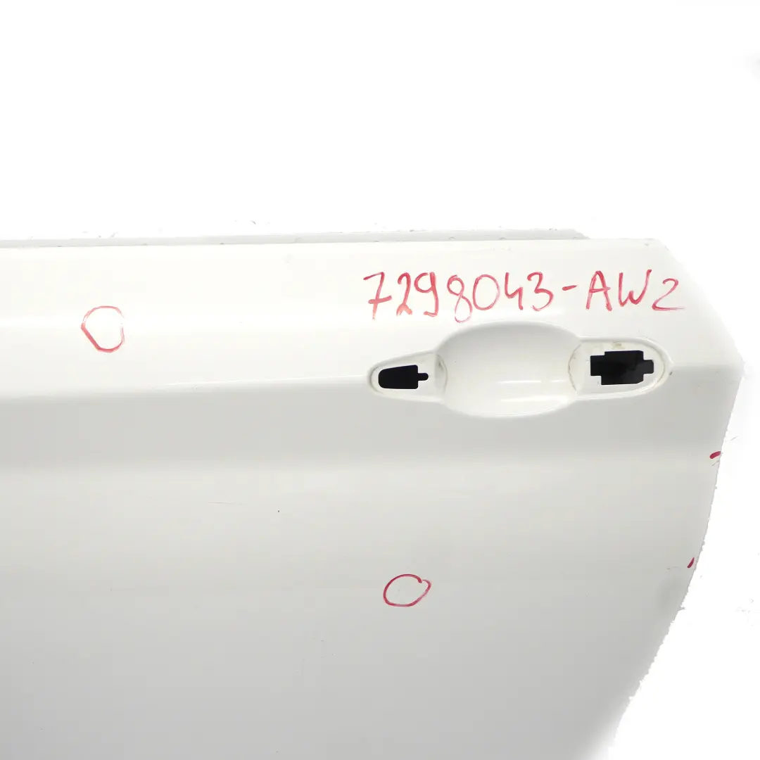 BMW F21 F22 Puerta Delantera Izquierda Alpino Blanco Alpinweiss 3 - 300 - SKU 7298043-AW2 - Número de pieza 7298043