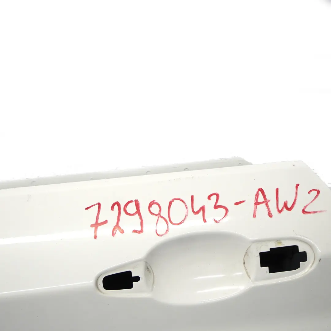 Door Front Left N/S Alpine White Alpinweiss 3 - 300 to BMW F21 F22 with Part number 7298043 BMW F21 F22 Door Front Left N/S Alpine White Alpinweiss 3 - 300 - SKU 7298043-AW2 - Part number 7298043