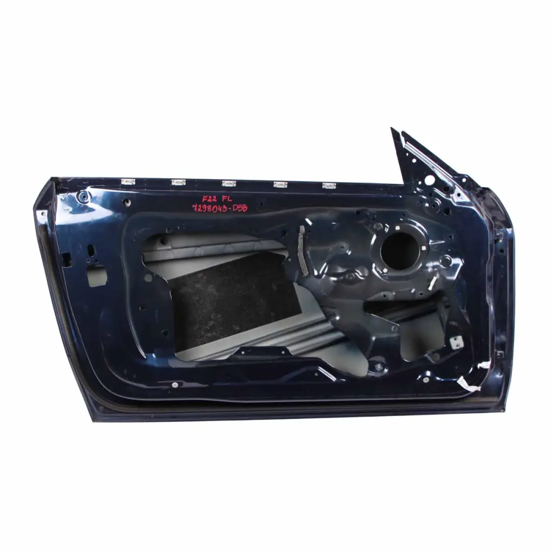 Door Front Left N/S Tiefseeblau Deep Sea Blue - A76 to BMW F21 F22 with Part number 7298043 BMW F21 F22 Door Front Left N/S Tiefseeblau Deep Sea Blue - A76 - SKU 7298043-DSB - Part number 7298043