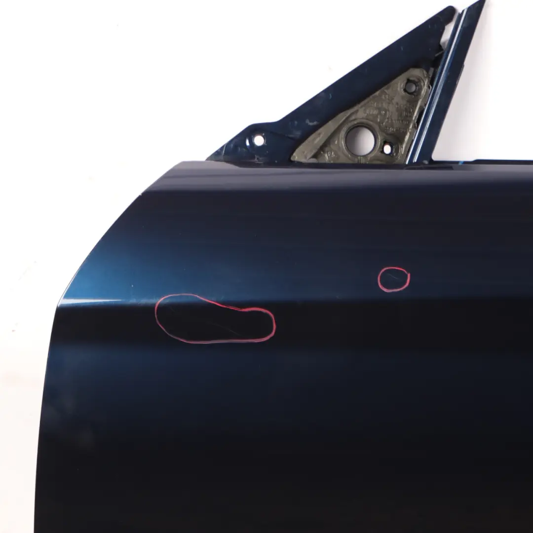 Door Front Left N/S Tiefseeblau Deep Sea Blue - A76 to BMW F21 F22 with Part number 7298043 BMW F21 F22 Door Front Left N/S Tiefseeblau Deep Sea Blue - A76 - SKU 7298043-DSB - Part number 7298043