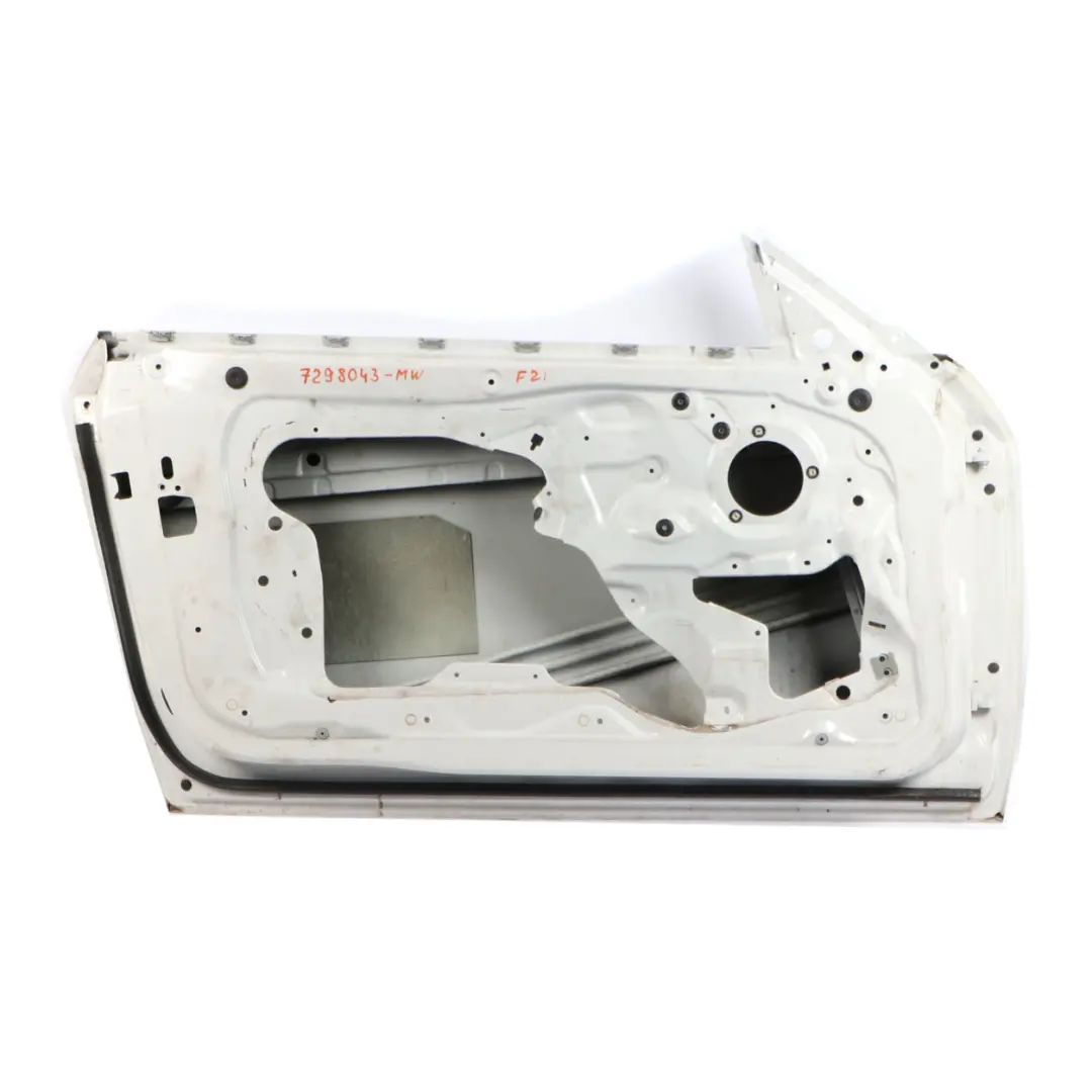 Door Front Left BMW F21 F22 N/S Mineralweiss Mineral White Metallic - A96 to with Part number 7298043 Door Front Left BMW F21 F22 N/S Mineralweiss Mineral White Metallic - A96 - SKU 7298043-MW - Part number 7298043