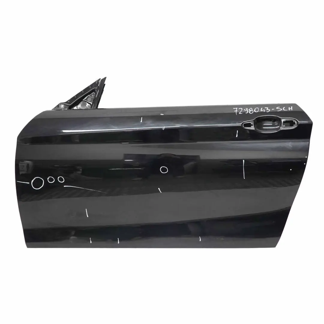 BMW F21 F22 Door Front Left N/S Schwarz 2 Black - 668 - SKU 7298043-SCH - Part number 7298043