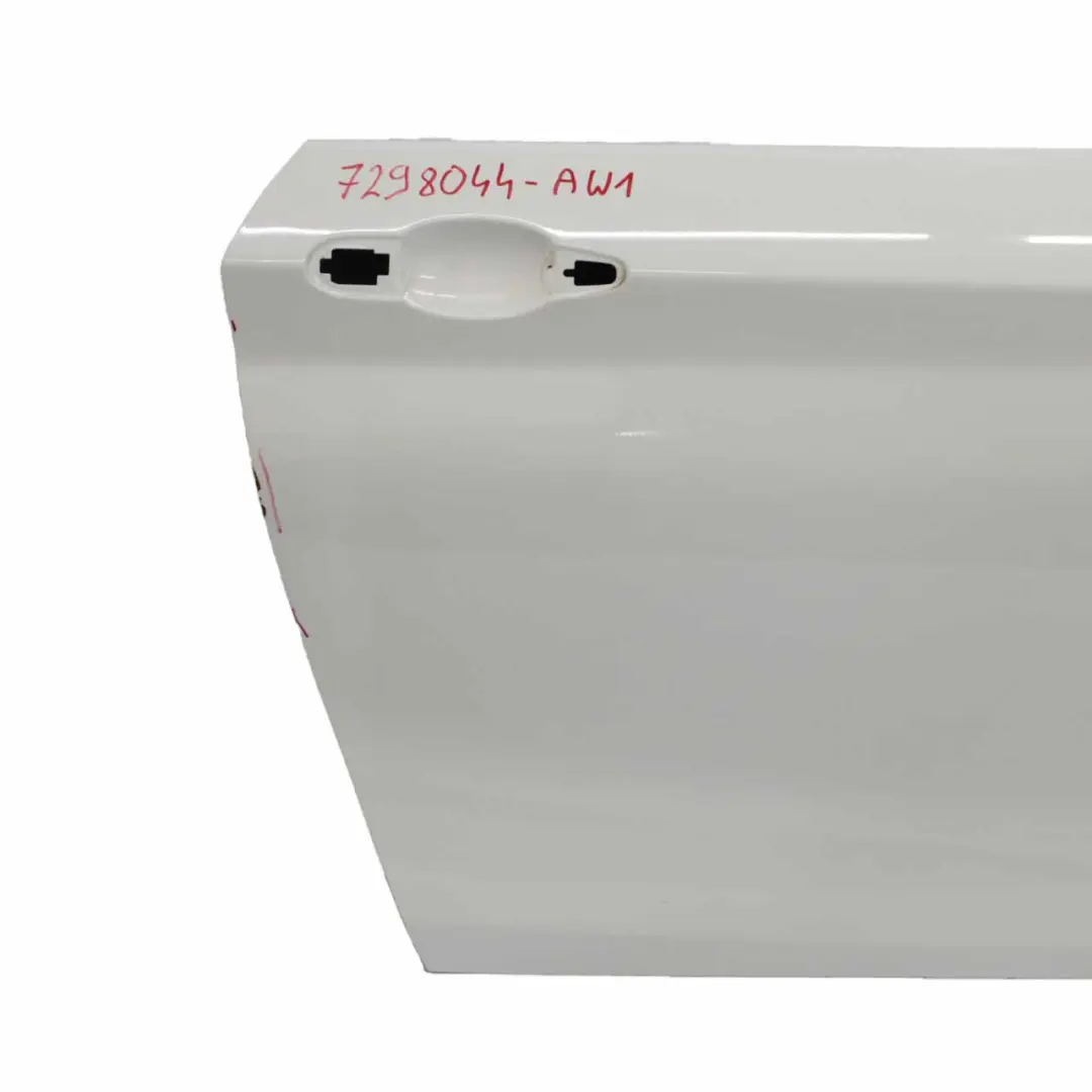 Puerta Delantera Derecha Alpin Blanco Alpinweiss 3 - 300 para BMW F21 F22 F23 con número de pieza 7298044 BMW F21 F22 F23 Puerta Delantera Derecha Alpin Blanco Alpinweiss 3 - 300 - SKU 7298044-AW1 - Número de pieza 7298044