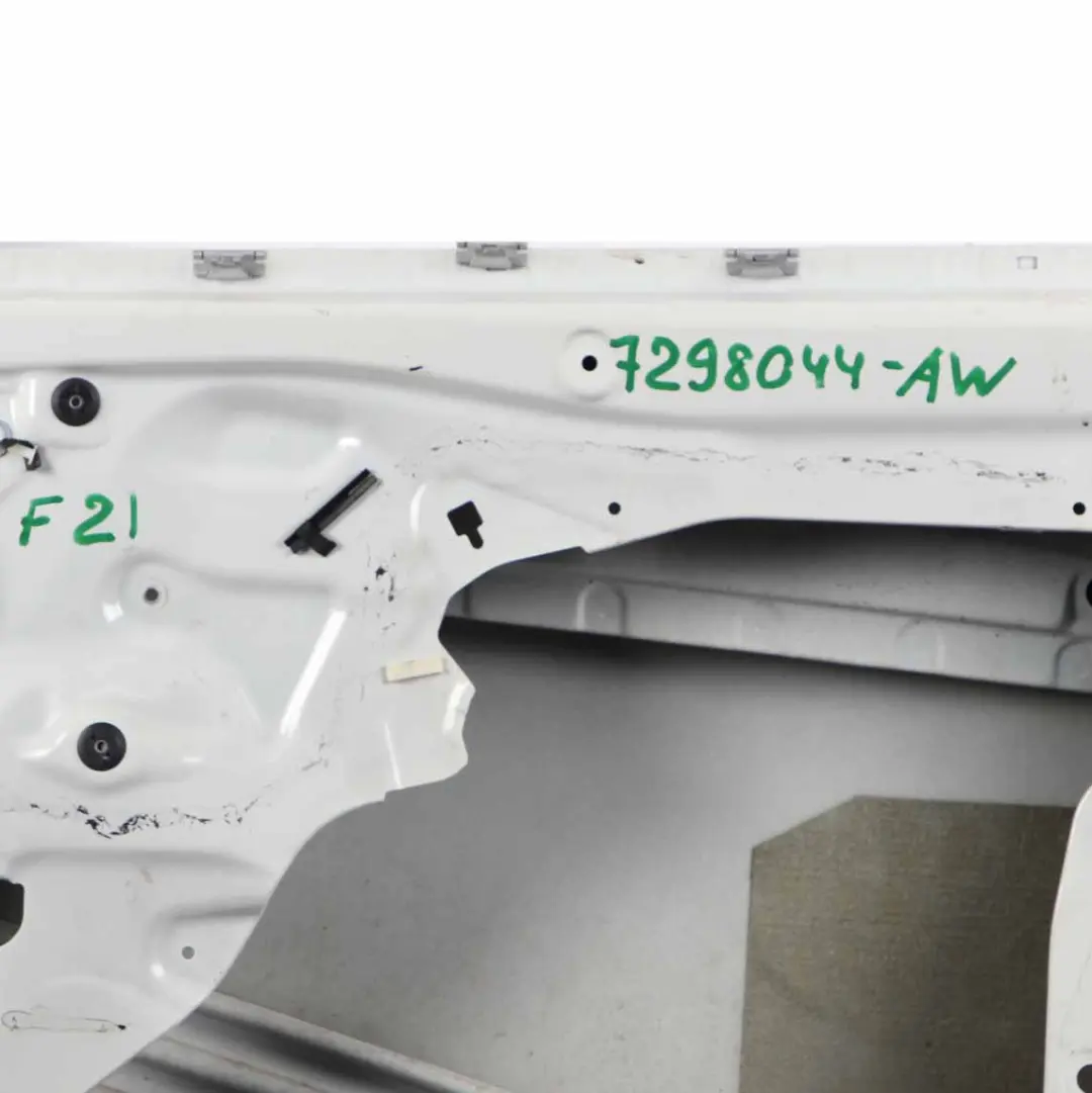 Front Right Door O/S Alpine White Alpinweiss 3 - 300 to BMW F21 F22 F23 with Part number 7298044 BMW F21 F22 F23 Front Right Door O/S Alpine White Alpinweiss 3 - 300 - SKU 7298044-AW2 - Part number 7298044