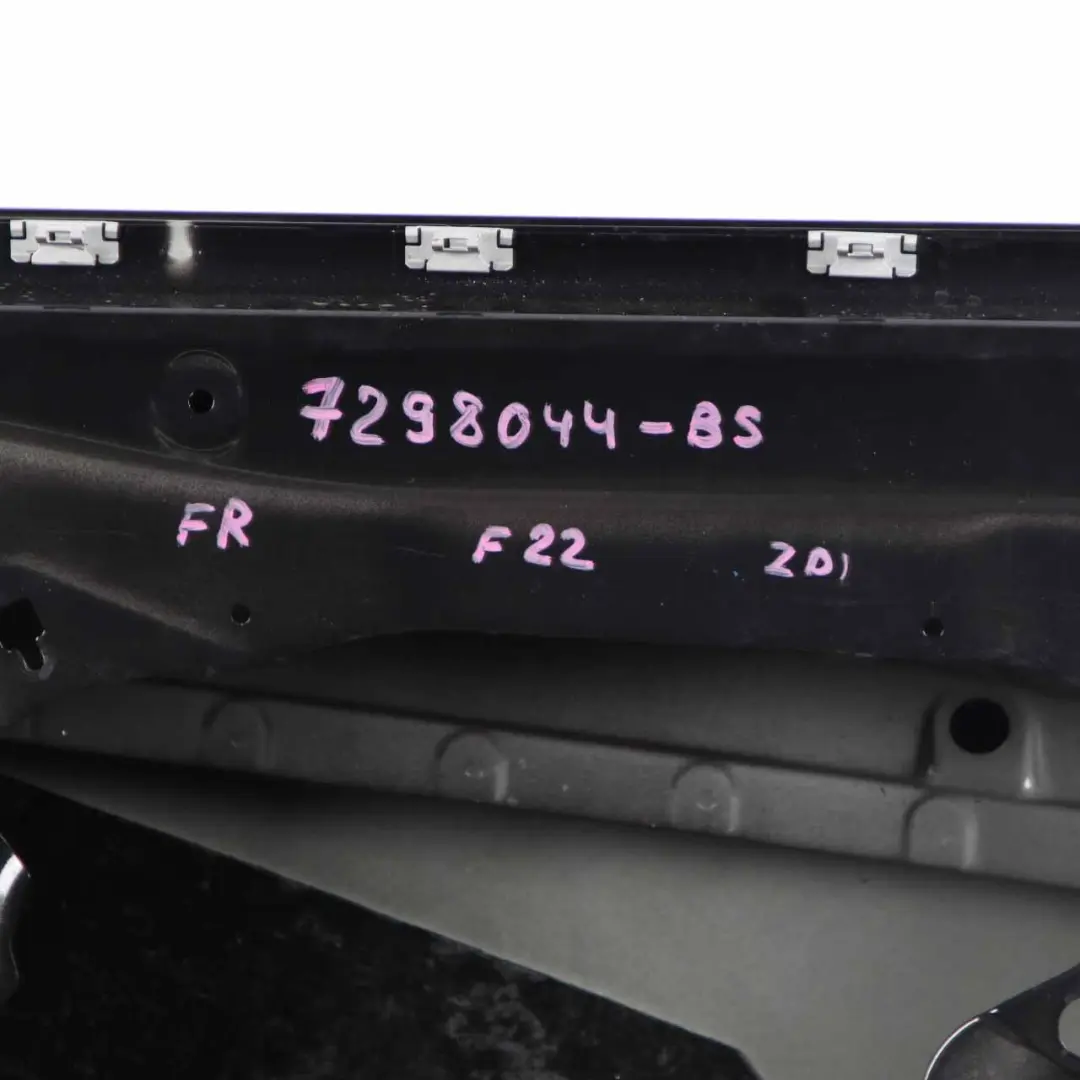 Door Front Right O/S Covering Panel F22 F23 Black Sapphire - 475 to BMW F21 with Part number 7298044 BMW F21 Door Front Right O/S Covering Panel F22 F23 Black Sapphire - 475 - SKU 7298044-BS - Part number 7298044