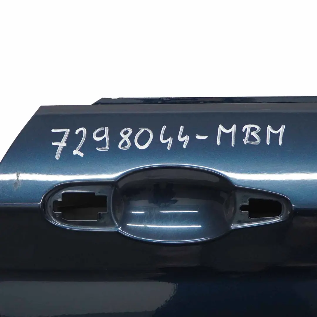 Door Front Right O/S Covering Panel F22 F23 Midnight Blue Metallic - B38 to BMW F21 with Part number 7298044 BMW F21 Door Front Right O/S Covering Panel F22 F23 Midnight Blue Metallic - B38 - SKU 7298044-MBM - Part number 7298044