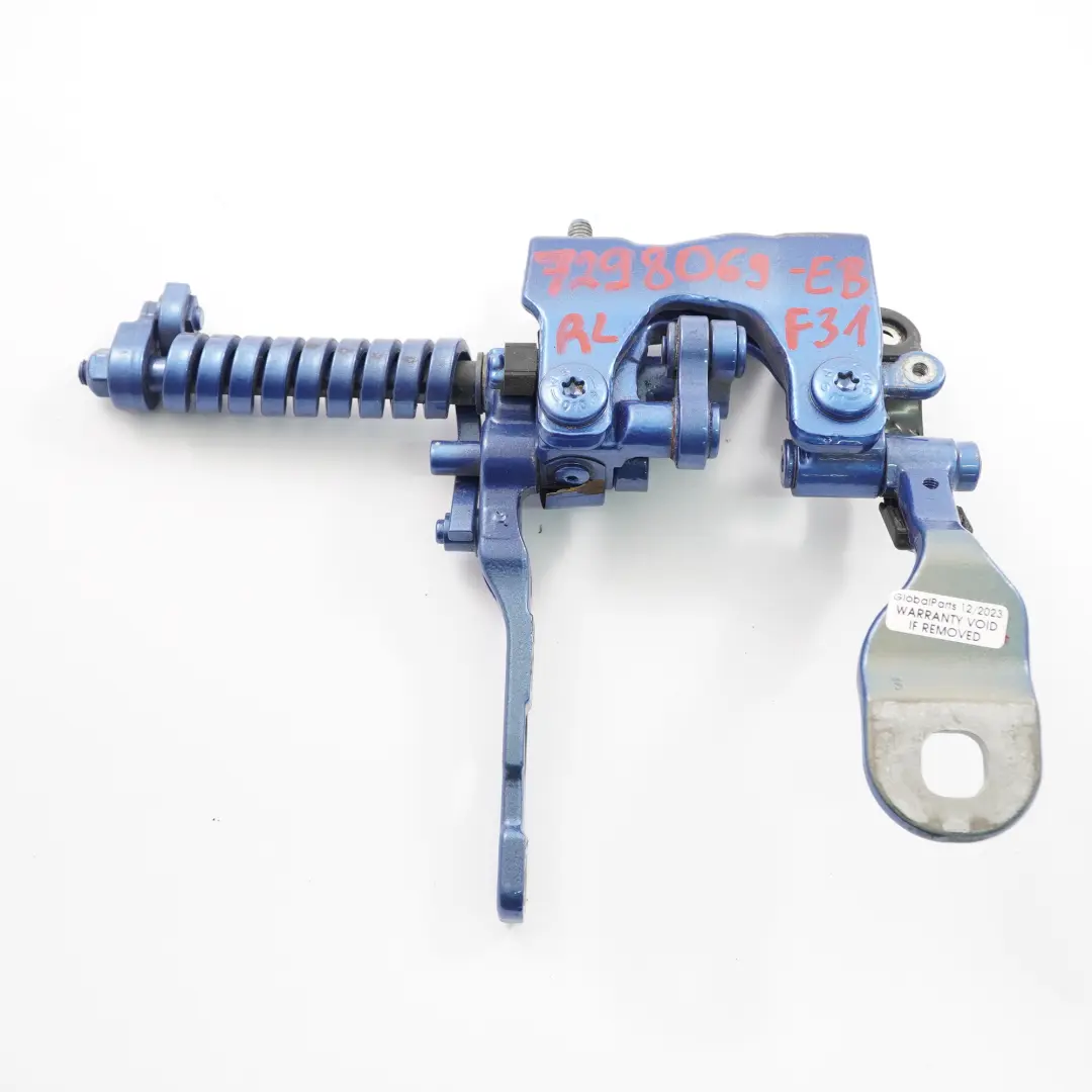 Hinten Links Kofferraumdeckel Scharnier Estoril Blau B45 7263157 für BMW F31 mit Teilenummer 7298069 BMW F31 Hinten Links Kofferraumdeckel Scharnier Estoril Blau B45 7263157 - SKU 7298069-EB - Teilenummer 7298069