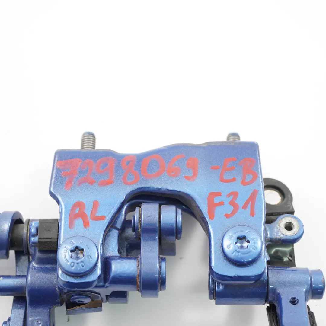 Arrière Gauche Charnière de Couvercle de Coffre Bleu Estoril B45 7263157 pour BMW F31 à propos du numéro de pièce 7298069 BMW F31 Arrière Gauche Charnière de Couvercle de Coffre Bleu Estoril B45 7263157 - SKU 7298069-EB - Numéro de pièce 7298069