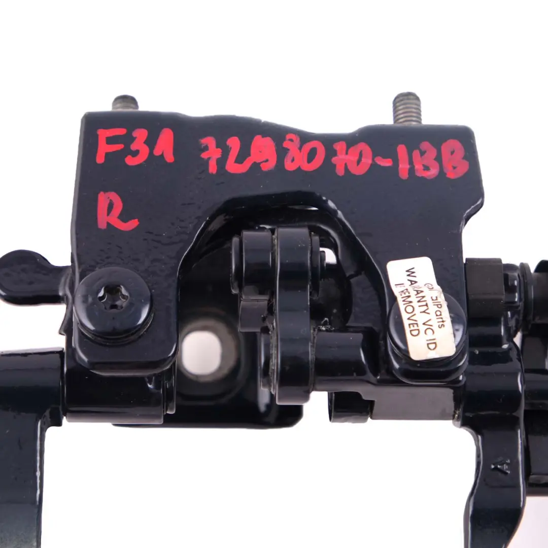 Cerniera Coperchio Baule Posteriore Destro Blau Brillant 7263158 per BMW F31 con numero di parte 7298070 BMW F31 Cerniera Coperchio Baule Posteriore Destro Blau Brillant 7263158 - SKU 7298070-IBB - Numero di parte 7298070