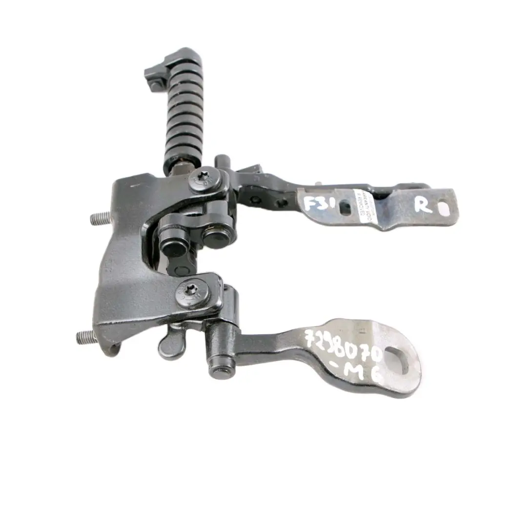 BMW F31 Charnière Arrière Droite Couvercle Coffre Mineralgrau Gris B39 7263158 - SKU 7298070-MG - Numéro de pièce 7298070