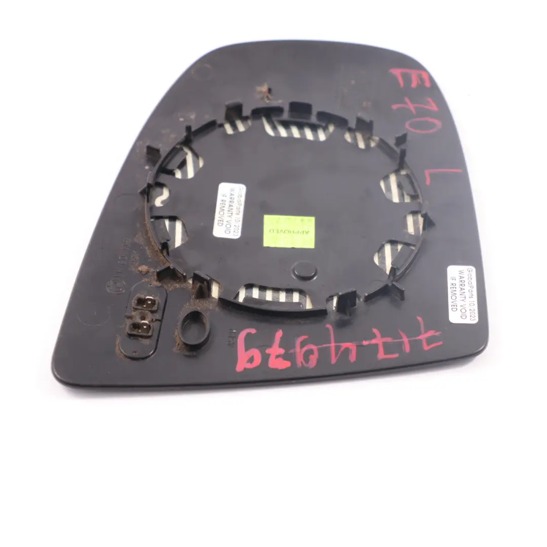 Wing Mirror Glass BMW X5 E70 X6 E71 Left Door N/S Wide Angle to with Part number 7298157 Wing Mirror Glass BMW X5 E70 X6 E71 Left Door N/S Wide Angle - SKU 7298157 - Part number 7298157