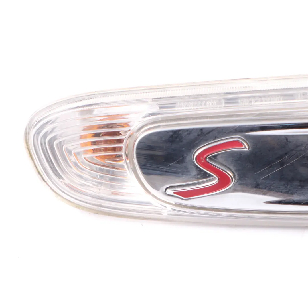 Indicador Giro Aleta Lateral Delantera Derecha para Mini Cooper S F55 F56 F57 con número de pieza 7298352 Mini Cooper S F55 F56 F57 Indicador Giro Aleta Lateral Delantera Derecha - SKU 7298352-1 - Número de pieza 7298352