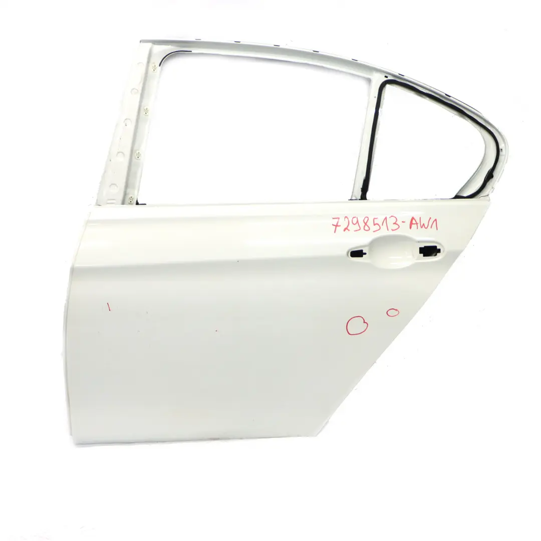 BMW F30 Tür hinten links Alpinweiss Alpinweiss 3 - 300 - SKU 7298513-AW1 - Teilenummer 7298513