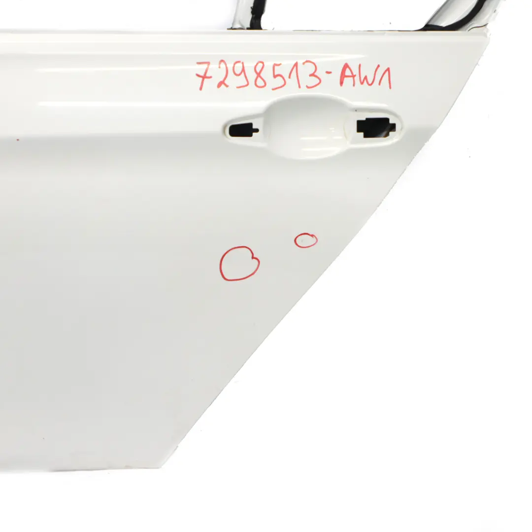 Tür hinten links Alpinweiss Alpinweiss 3 - 300 für BMW F30 mit Teilenummer 7298513 BMW F30 Tür hinten links Alpinweiss Alpinweiss 3 - 300 - SKU 7298513-AW1 - Teilenummer 7298513