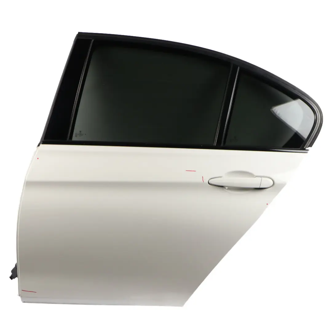 BMW F30 Rear Left Door N/S Alpinweiss Alpine White 3 - 300 - SKU 7298513-AW - Part number 7298513