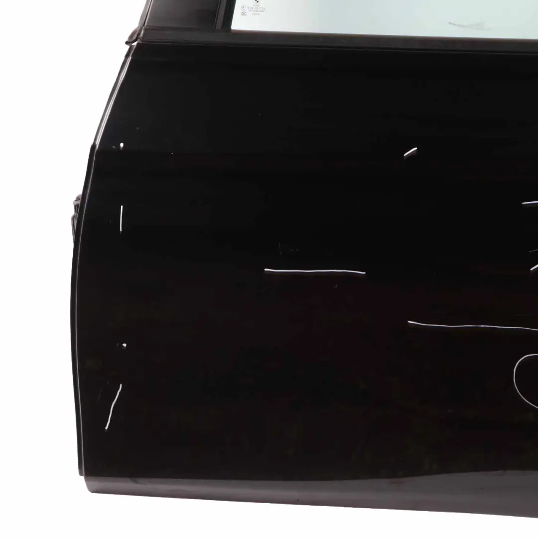 Left Door N/S Saloon Black Sapphire Metallic - 475 to BMW F30 Rear with Part number 7298513 BMW F30 Rear Left Door N/S Saloon Black Sapphire Metallic - 475 - SKU 7298513-BS1 - Part number 7298513