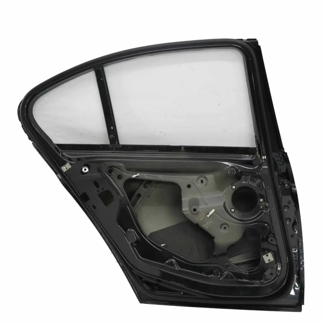 BMW F30 Hintere linke Tür Limousine Schwarz Saphir Metallic - 475 - SKU 7298513-BS2 - Teilenummer 7298513