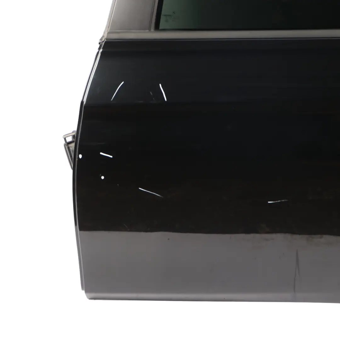 Left Door N/S Saloon Black Sapphire Metallic - 475 to BMW F30 Rear with Part number 7298513 BMW F30 Rear Left Door N/S Saloon Black Sapphire Metallic - 475 - SKU 7298513-BS3 - Part number 7298513