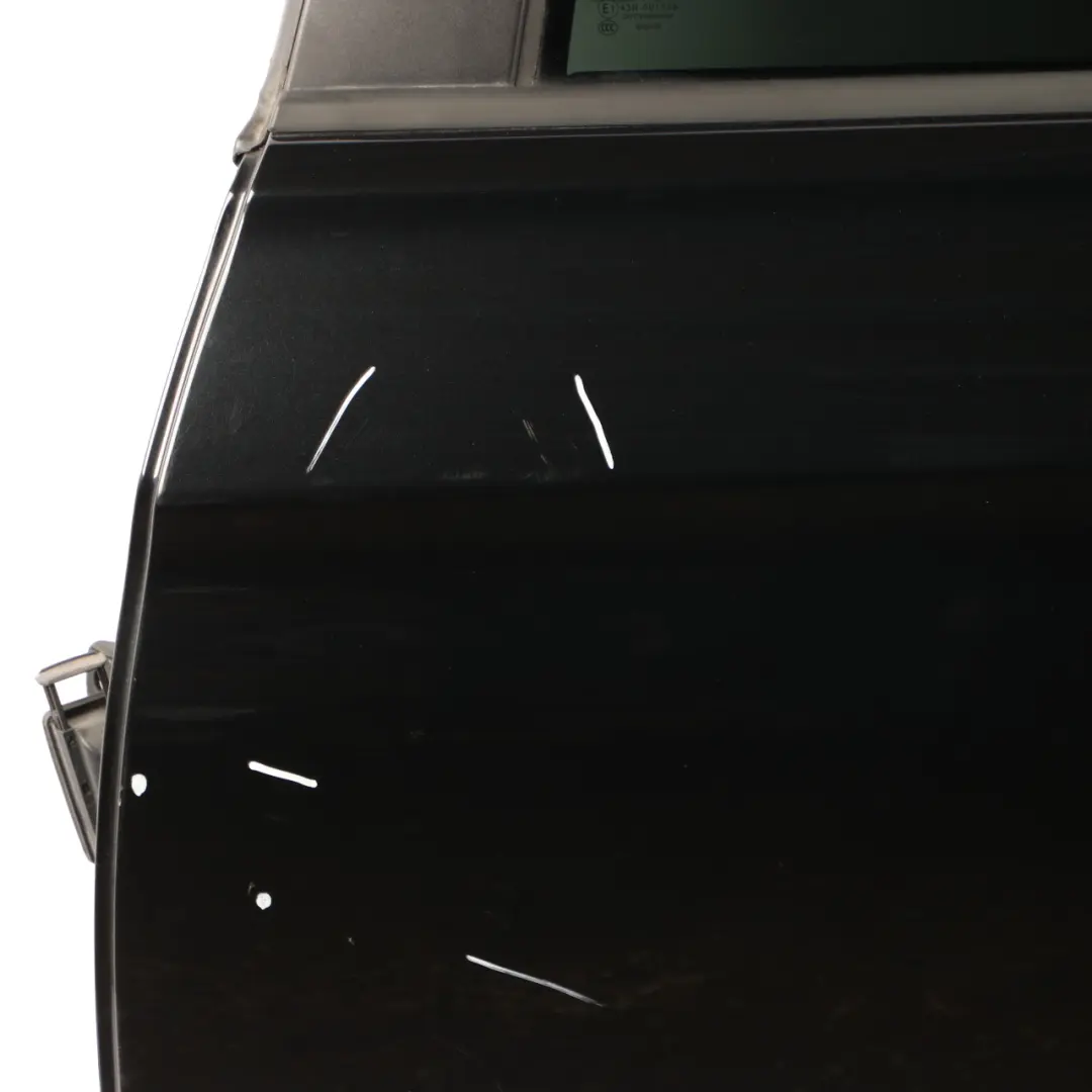 BMW F30 Rear Left Door N/S Saloon Black Sapphire Metallic - 475 - SKU 7298513-BS3 - Part number 7298513