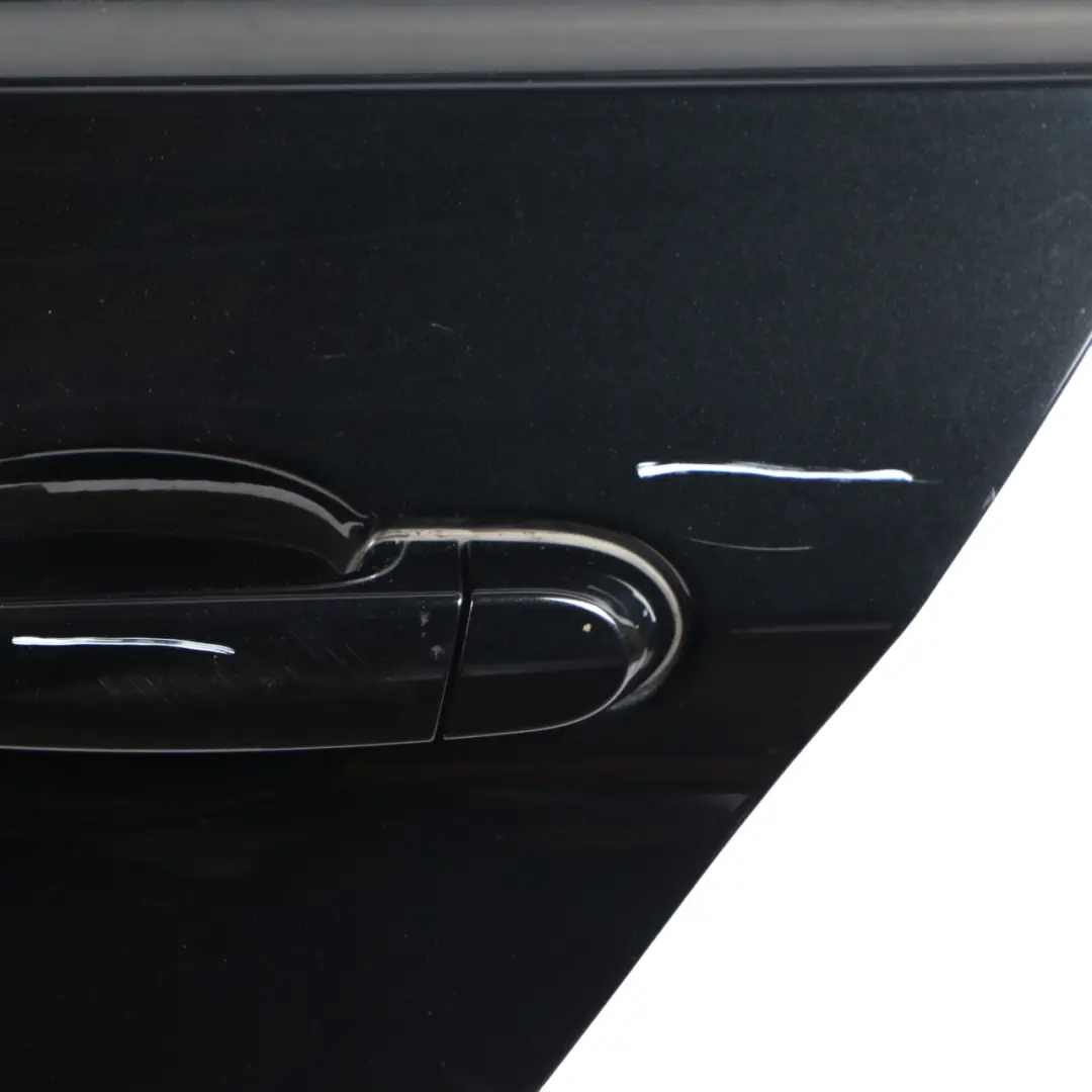 Left Door N/S Saloon Black Sapphire Metallic - 475 to BMW F30 Rear with Part number 7298513 BMW F30 Rear Left Door N/S Saloon Black Sapphire Metallic - 475 - SKU 7298513-BS3 - Part number 7298513