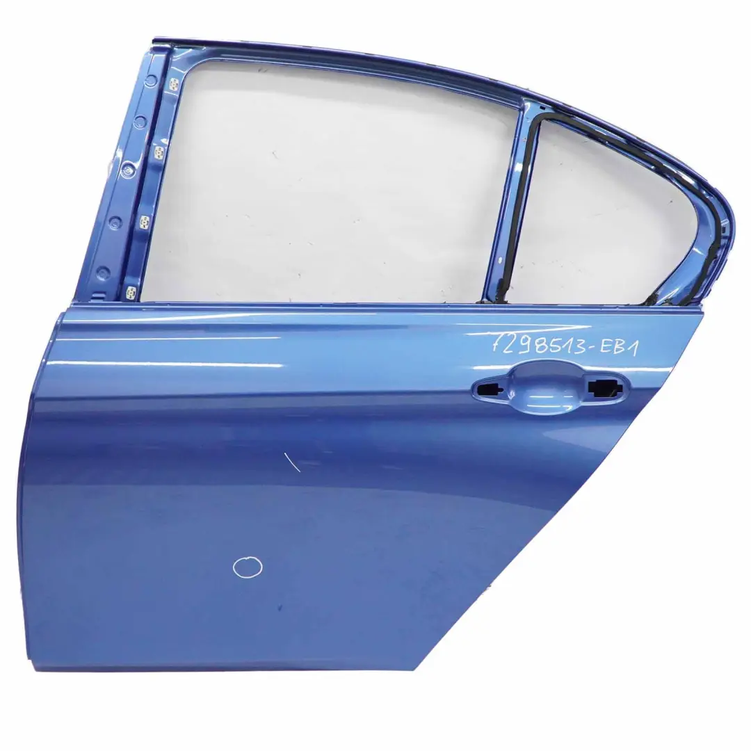 Arriere Gauche Estorilblau Bleu - B45 pour BMW F30 Porte à propos du numéro de pièce 7298513 BMW F30 Porte Arriere Gauche Estorilblau Bleu - B45 - SKU 7298513-EB1 - Numéro de pièce 7298513