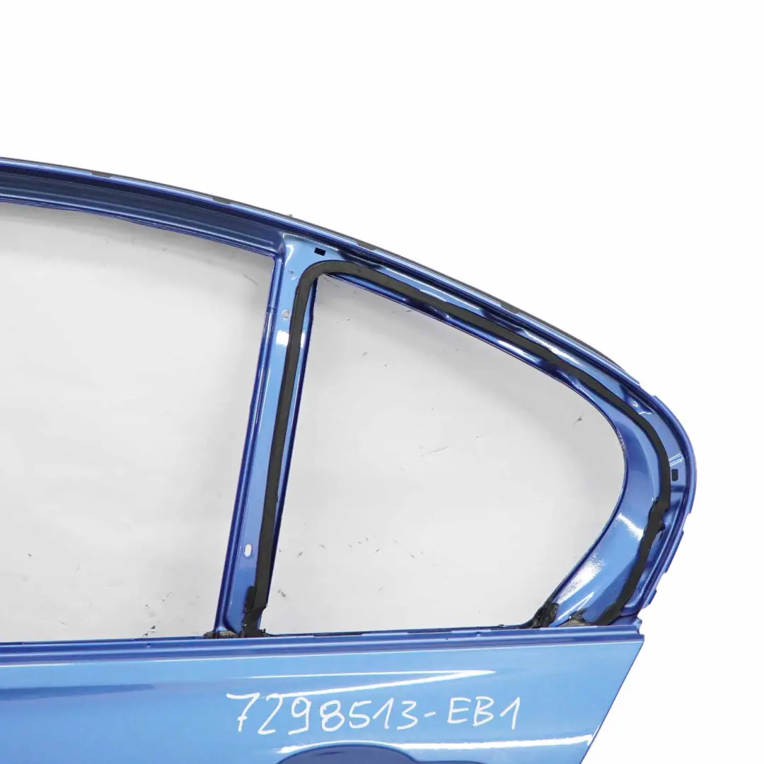 Tür Hinten Links Estorilblau Blau Metallic - A89 für BMW F30 mit Teilenummer 7298513 BMW F30 Tür Hinten Links Estorilblau Blau Metallic - A89 - SKU 7298513-EB1 - Teilenummer 7298513