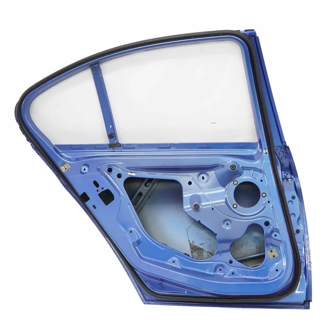Porta Posteriore Sinistra N/S Estoril Blau Blue Metallic - A89 per BMW F30 con numero di parte 7298513 BMW F30 Porta Posteriore Sinistra N/S Estoril Blau Blue Metallic - A89 - SKU 7298513-EB2 - Numero di parte 7298513
