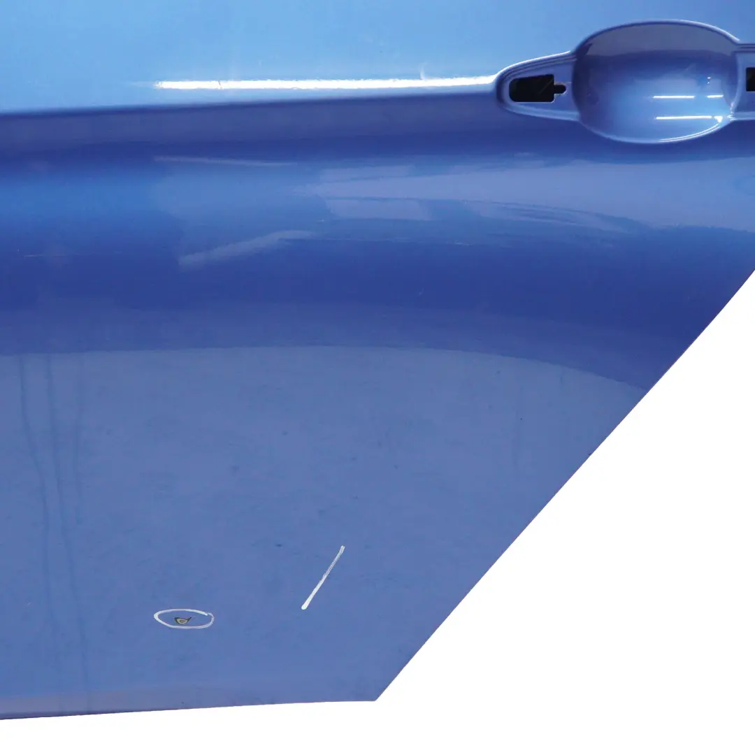 BMW F30 Saloon Rear Left Door N/S Estorilblau Estoril Blue II Metallic - B35 - SKU 7298513-EB - Part number 7298513