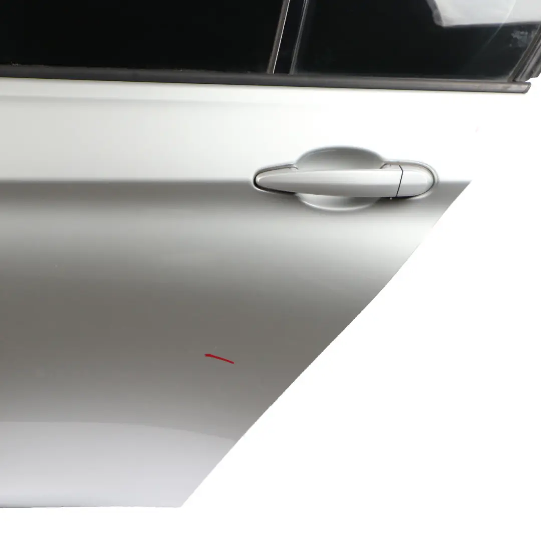 Left Door N/S Glacier Silver Metallic - A83 to BMW F30 Saloon Rear with Part number 7298513 BMW F30 Saloon Rear Left Door N/S Glacier Silver Metallic - A83 - SKU 7298513-GSB - Part number 7298513