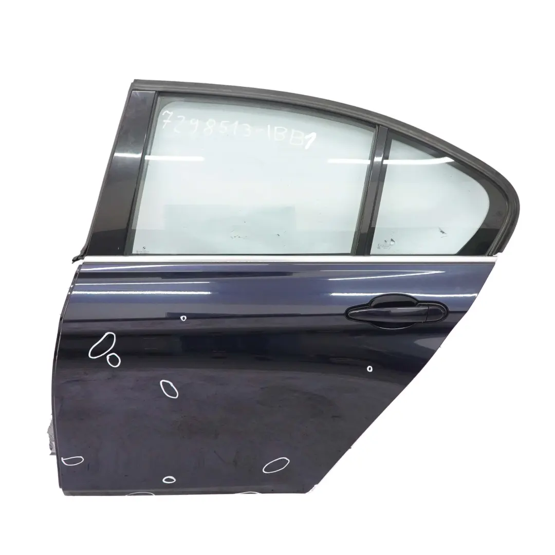 BMW F30 Door Rear Left N/S Imperial Blau Blue Metallic - A89 - SKU 7298513-IBB1 - Part number 7298513