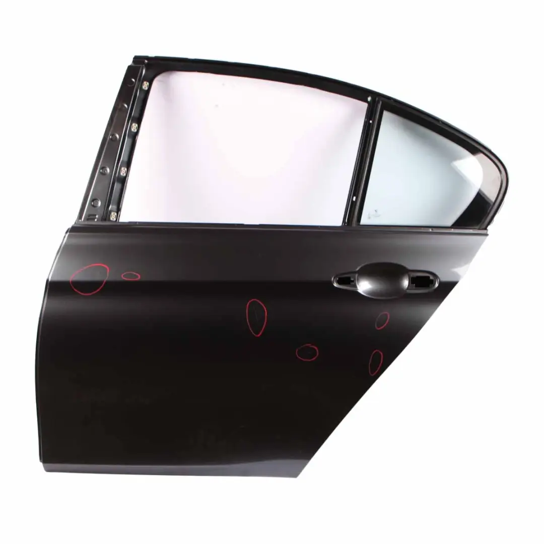 Door Rear Left N/S Covering Panel Mineralgrau Grey Metallic - B39 to BMW F30 with Part number 7298513 BMW F30 Door Rear Left N/S Covering Panel Mineralgrau Grey Metallic - B39 - SKU 7298513-MG - Part number 7298513