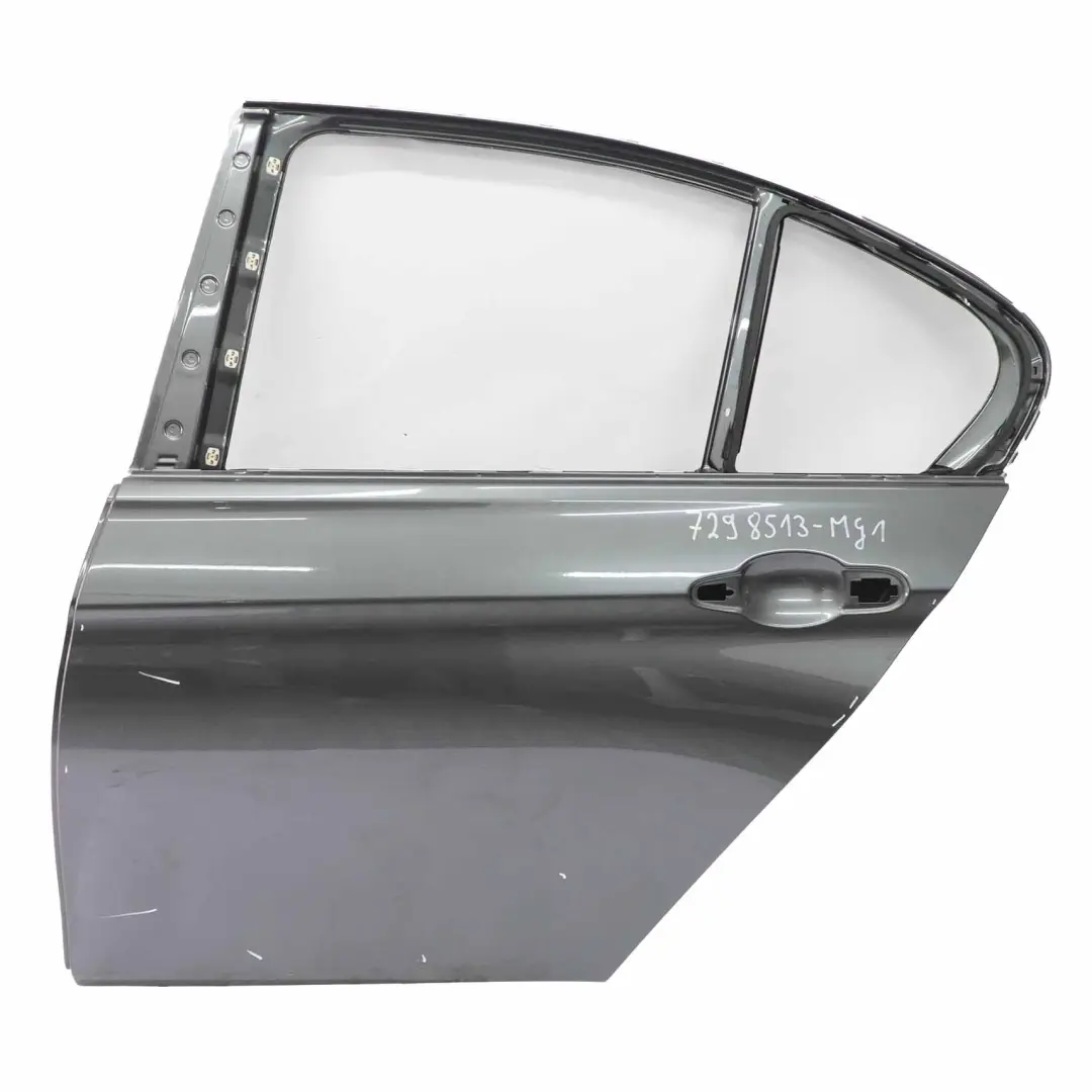 BMW F30 Door Rear Left N/S Mineralgrau Mineral Grey Metallic - B39 - SKU 7298513-MG1 - Part number 7298513