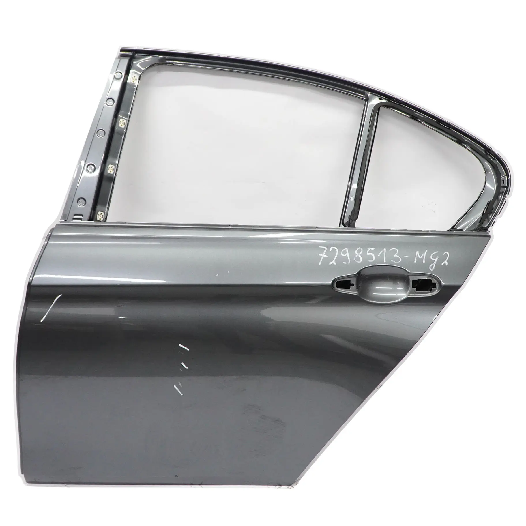 BMW F30 Door Rear Left N/S Mineralgrau Mineral Grey Metallic - B39