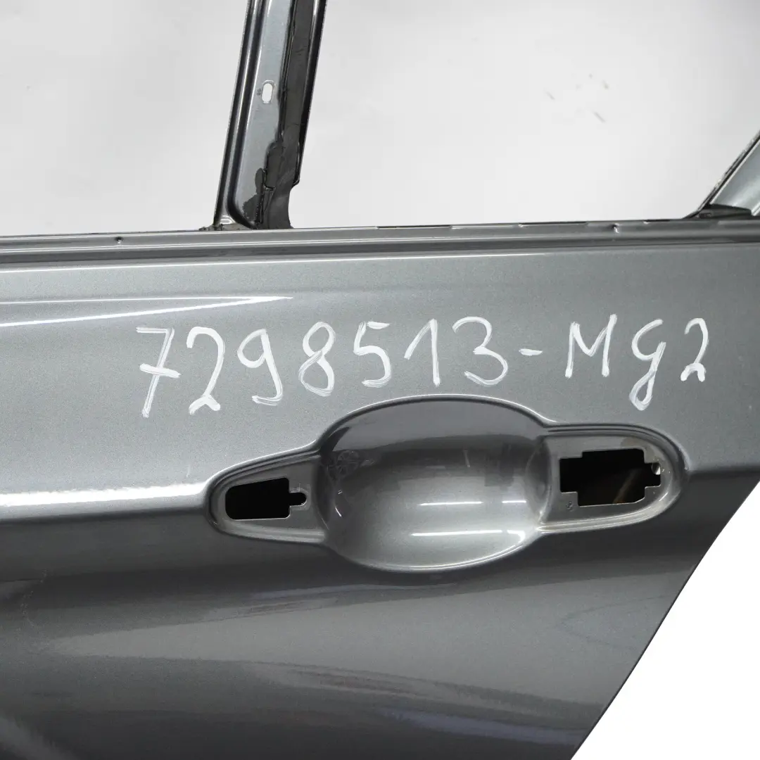BMW F30 Door Rear Left N/S Mineralgrau Mineral Grey Metallic - B39 - SKU 7298513-MG2 - Part number 7298513