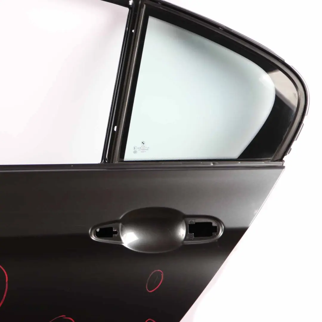 BMW F30 Door Rear Left N/S Covering Panel Mineralgrau Grey Metallic - B39 - SKU 7298513-MG - Part number 7298513