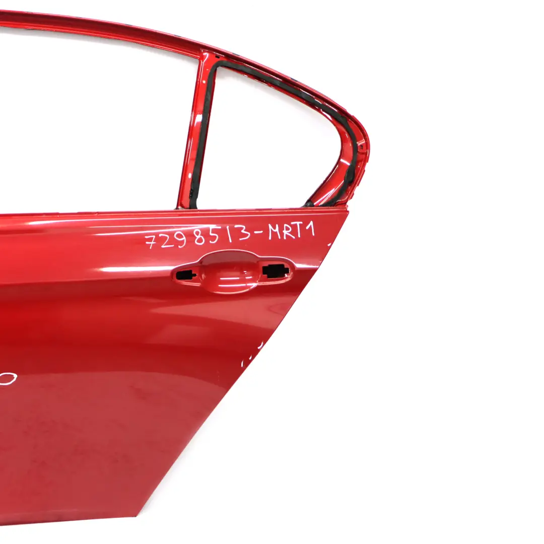 BMW F30 Limousine Hintere linke Tür Melbourne Rot Rot Metallic - A75 - SKU 7298513-MRT1 - Teilenummer 7298513