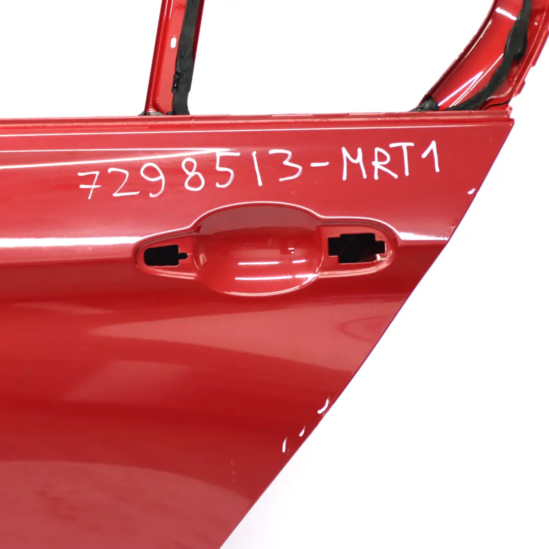 BMW F30 Limousine Hintere linke Tür Melbourne Rot Rot Metallic - A75 - SKU 7298513-MRT1 - Teilenummer 7298513