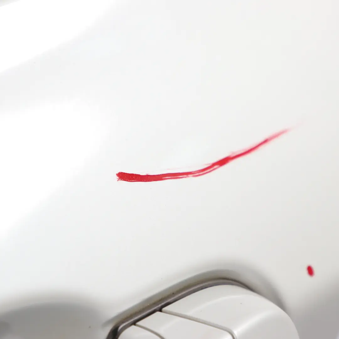 BMW F30 Rear Left Door N/S Mineralweiss Mineral White - A96 - SKU 7298513-MW - Part number 7298513