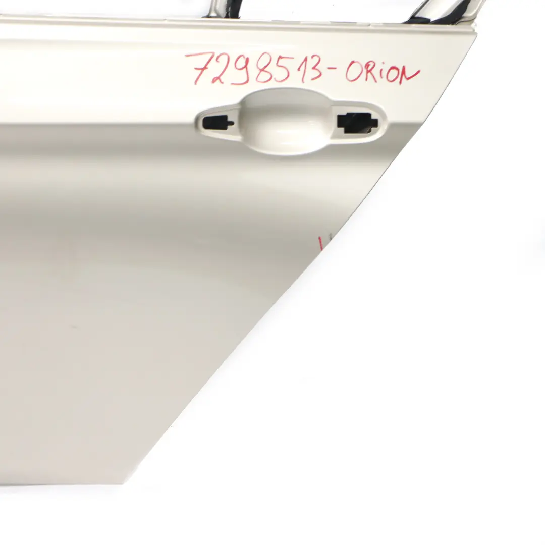 BMW F30 Drzwi Lewe Tylne Orionsilber Orion Silver Metallic - A92 - SKU 7298513-ORION - Numer Części 7298513