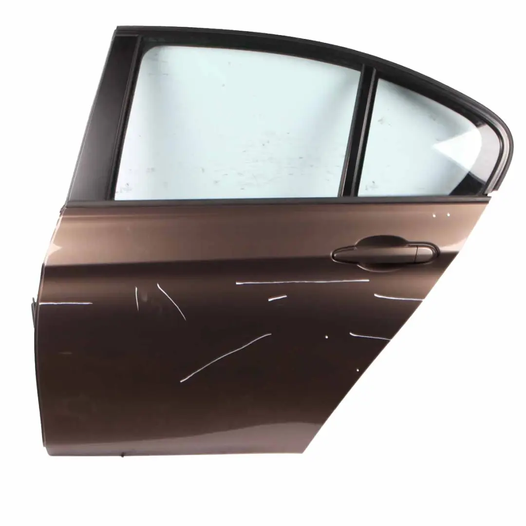 Door Rear Left N/S Sparkling Bronze Metallic - B06 to BMW F30 with Part number 7298513 BMW F30 Door Rear Left N/S Sparkling Bronze Metallic - B06 - SKU 7298513-SPB - Part number 7298513