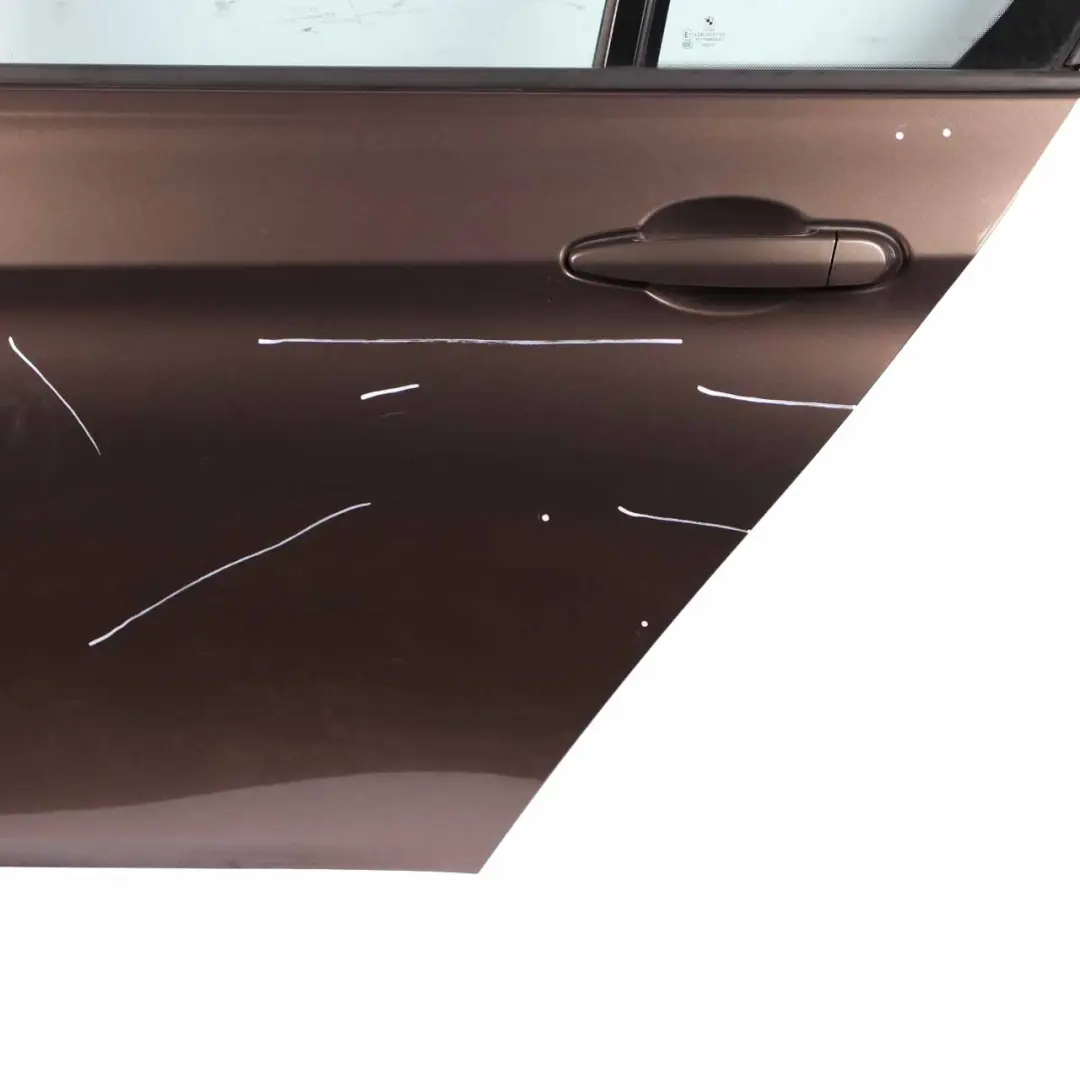 Door Rear Left N/S Sparkling Bronze Metallic - B06 to BMW F30 with Part number 7298513 BMW F30 Door Rear Left N/S Sparkling Bronze Metallic - B06 - SKU 7298513-SPB - Part number 7298513