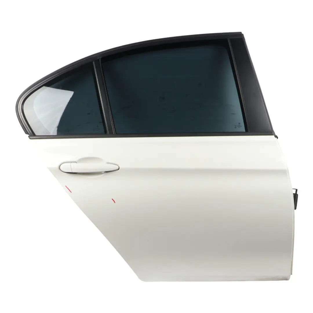 Door Rear Right O/S Alpinweiss 3 Alpine White - 300 to BMW F30 with Part number 7298514 BMW F30 Door Rear Right O/S Alpinweiss 3 Alpine White - 300 - SKU 7298514-AW - Part number 7298514